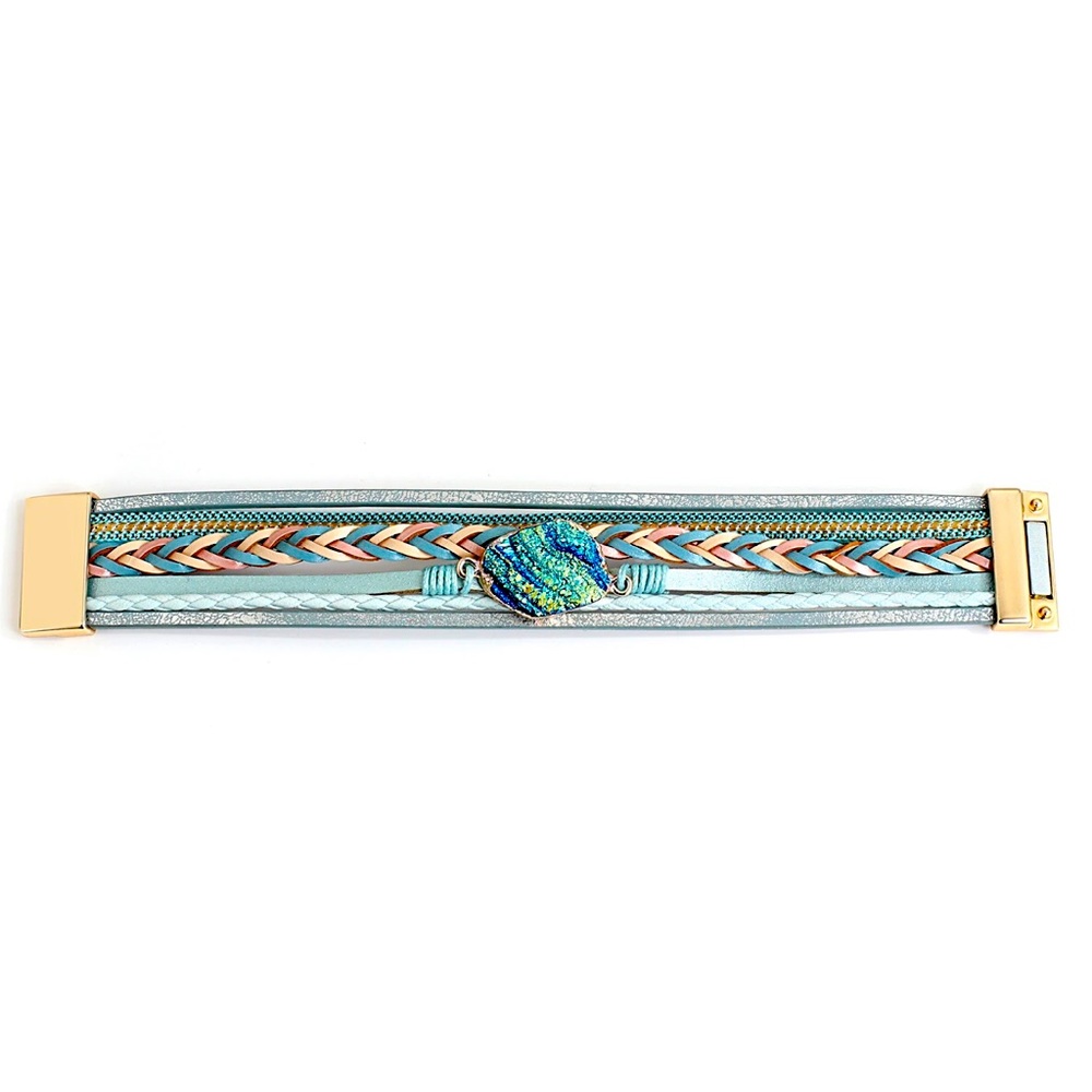 Leather Wrap bracelet - Picture 5 of 5